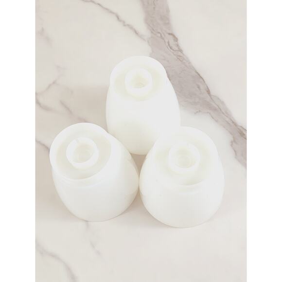 Tupperware Condiment Snack Caddy #757-3 Almond Base 6 3/4" Made in USA Vintage - Picture 13 of 14